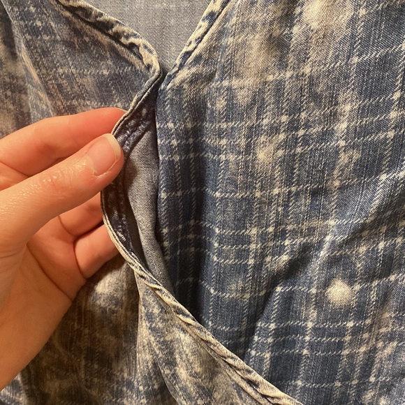 🏖️ Kut From The Kloth Jules Plaid Split Front Dress - Picture 10 of 14